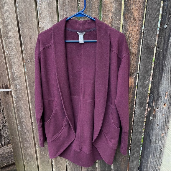 Eddie Bauer Summit Wrap Cardigan Sz XS - Picture 2 of 13